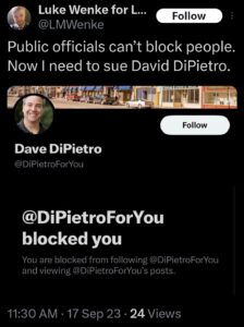 luke wenke x twitter screenshot threats to sue 2023