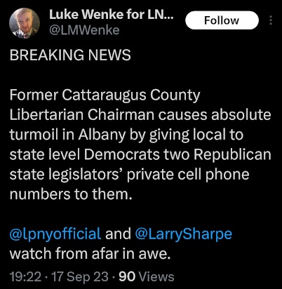 luke wenke threatens to doxx two local politicians in an x/twitter post september 2023
