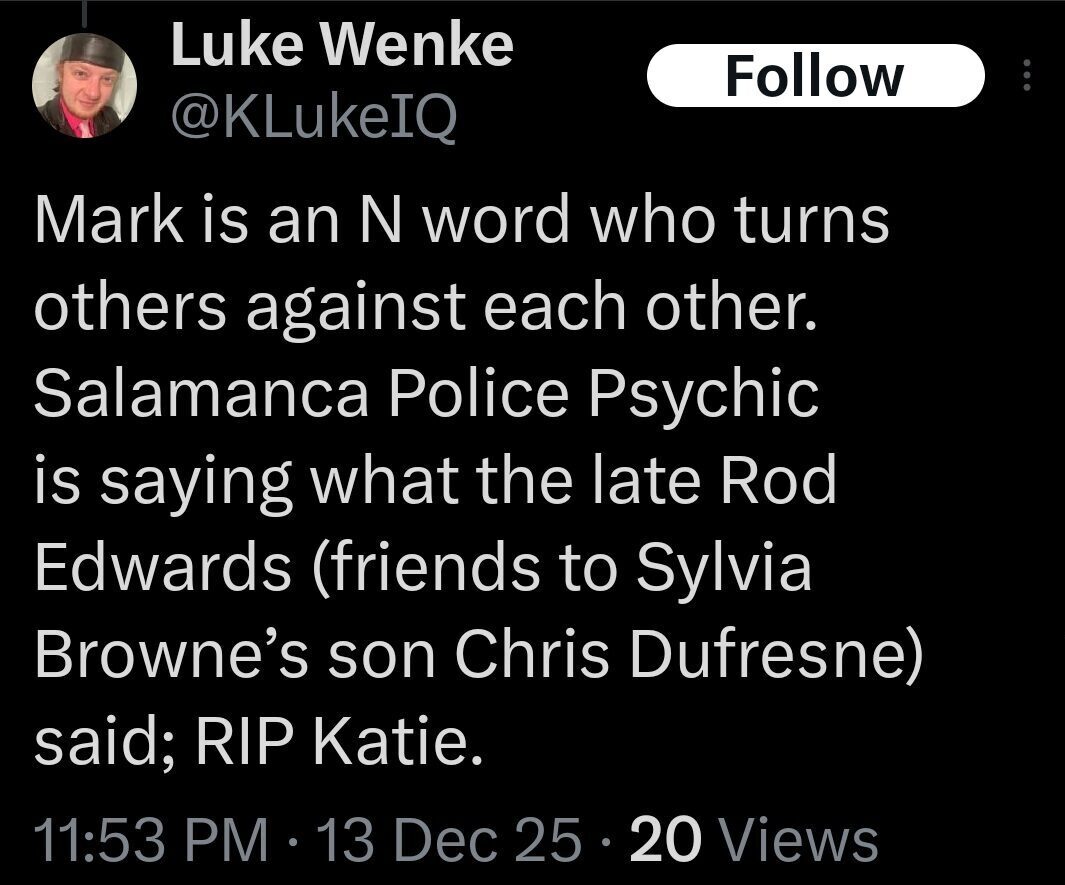 luke wenke racist tweet n word