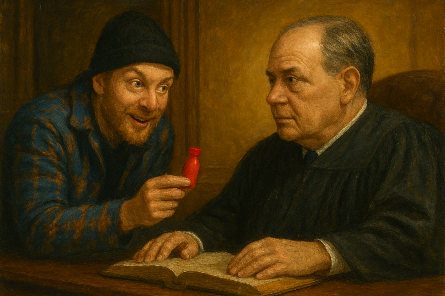 LETTER: Luke Wenke Orders Elderly Judge to Stop Sleeping in Court, Recommends 5-Hour Energy